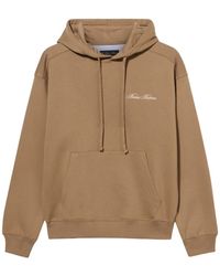 Brooks Brothers - Sudadera de algodón con capucha y logo bordado - Lyst