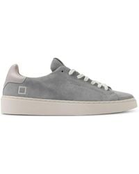 Date - Levante Suede Lace-Up Sneakers - Lyst
