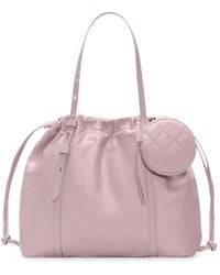 MZ Wallace - Small Waverly Drawstring Bucket Bag - Lyst