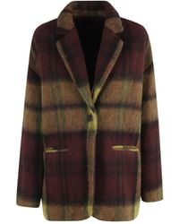 Roberto Collina - Karierte Jacke - Lyst