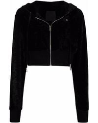 Givenchy - Sudadera corta con capucha - Lyst