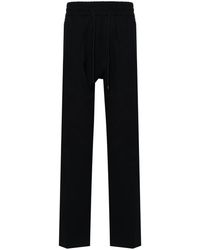 Dondup - Drawstring-Waist Tapered Trousers - Lyst