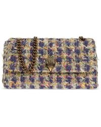 Kurt Geiger - Extra-Large Kensington Flap Shoulder Bag - Lyst