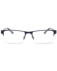 Lacoste - Lunettes De Vue À Monture Rectangulaire - Lyst
