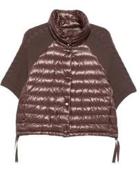Herno - Quilted Short-Sleeve Jacket - Lyst