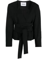 Ambush - Tailored Tie-waist Blazer - Lyst