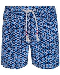 MC2 Saint Barth - Lighting 70 Geo Kaleidos Swim Shorts - Lyst