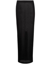 Tom Ford - Elasticated-Waist Maxi Skirt - Lyst