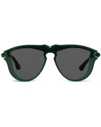 Burberry - Tubular Pilot-frame Sunglasses - Lyst