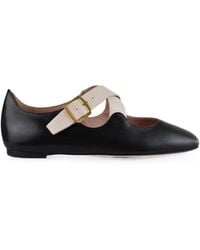 Bally - Rina Buckle-Fastening Ballet Flats - Lyst