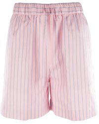 Paul & Shark - Drawstring-Detail Striped Shorts - Lyst