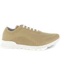 Kiton - Baskets Fit En Maille De Coton - Lyst
