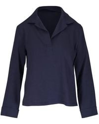 Peter Cohen - Cate Long-Sleeve Blouse - Lyst