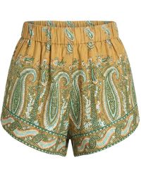 BOTEH - Paisley-Print Shorts - Lyst