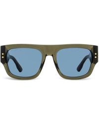 Gucci - Gg1262 Rectangular-Frame Sunglasses - Lyst