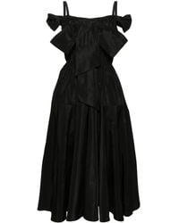 Patou - Robe Courte À Détail De Nœud - Lyst