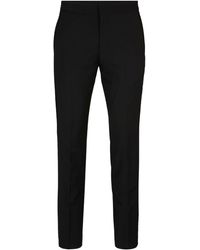 HUGO - Tapered-leg Tailored Trousers - Lyst