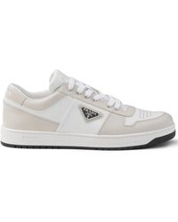 Prada - Downtown Sneaker Aus Leder - Lyst