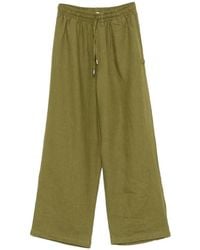 Arte' - Drawstring Elasticated-Waistband Trousers - Lyst