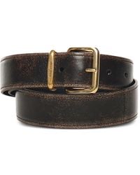 Miu Miu - Square-Buckle Leather Belt - Lyst