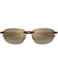 Maui Jim - Occhiali Da Sole Con Montatura Ovale A Giorno - Lyst