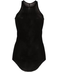 Rick Owens - リブ タンクトップ - Lyst