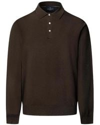 Hackett - Long-Sleeve Polo Shirt - Lyst