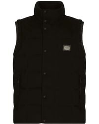 Dolce & Gabbana - Padded Vest - Lyst