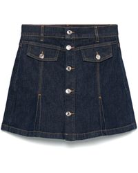 Maje - Denim Skort - Lyst