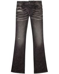 DIESEL - Tief sitzende D-Backler 09h51 Bootcut-Jeans - Lyst