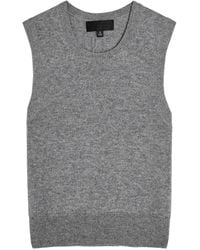Nili Lotan - May Cashmere Knitted Vest - Lyst