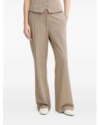 Samsøe & Samsøe - Pinstripe Tailored Trousers - Lyst