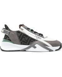 Fendi - Flow Ff-jacquard Sneakers - Lyst