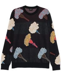 Paul Smith - Carnation Pullover Mit Blumen - Lyst