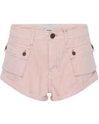 One Teaspoon - Kurze Cadet Bandits Shorts mit Tasche - Lyst