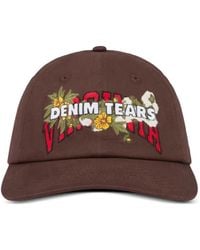 DENIM TEARS - Virginia Embroidered-Logo Adjustable Cap - Lyst