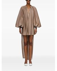 Marrakshi Life - Mini The High-Low Touareg Balloon-Sleeve Dress - Lyst
