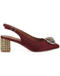 Kurt Geiger - Chelsea Block Slingback Pumps - Lyst
