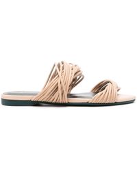 Patrizia Pepe - Multi-strap Leather Sandals - Lyst