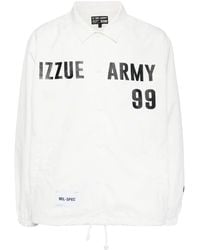 Izzue - Logo-Print Jacket - Lyst