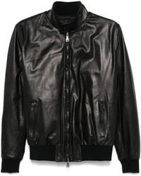 Dell'Oglio - Chaqueta bómber con cremallera - Lyst