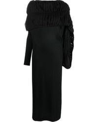 Yohji Yamamoto - Wool And Cotton Dress - Lyst