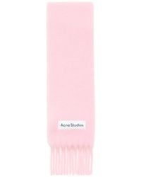 Acne Studios - Écharpe Skinny En Mohair - Lyst