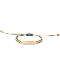 Miu Miu - Cotton And Metal Bracelet - Lyst