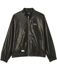 Izzue - Logo-Print Zip-Up Jacket - Lyst