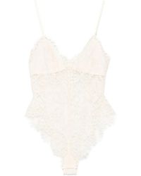 Zimmermann - レース テディ ボディスーツ - Lyst