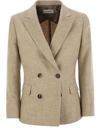 SAULINA - Antonella Double-Breasted Blazer - Lyst
