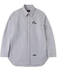 Evisu - Seagull-Print Button-Down Shirt - Lyst