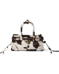 Prada - Mini Bonnie Leather Mini Bag - Lyst