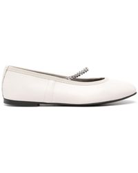 KATE CATE - Juliette Leather Ballerina Shoes - Lyst